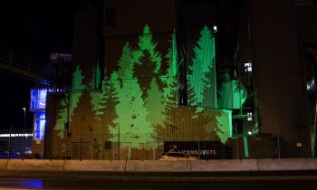 Forest Fuel Konstverket Forest Fuel, Jessica Lloyd Jones