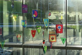 Alla möter alla Konstverket Alla möter alla, Thomas Nordström