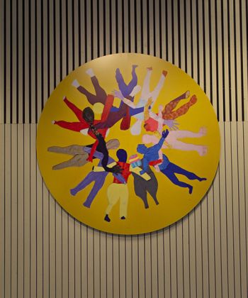 Jag + Du = Vi Konstverket Jag + Du = Vi, Eva Mag